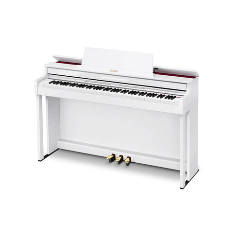 Casio AP550WE Digital Piano with Bench – WHITE